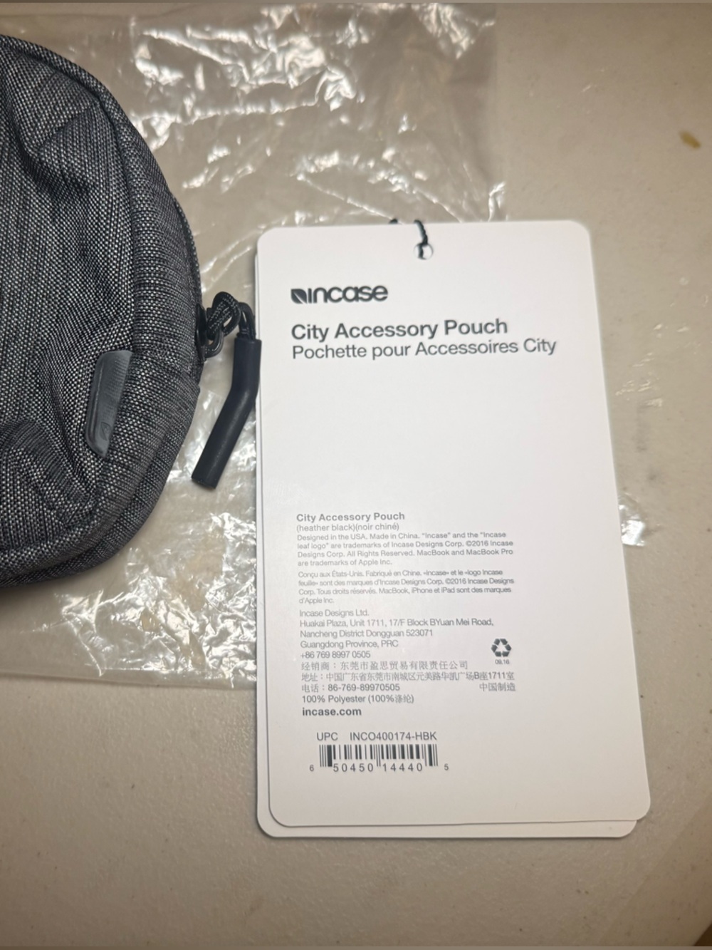 Incase City Accessory Pouch Organizer - Picture 4 of 6